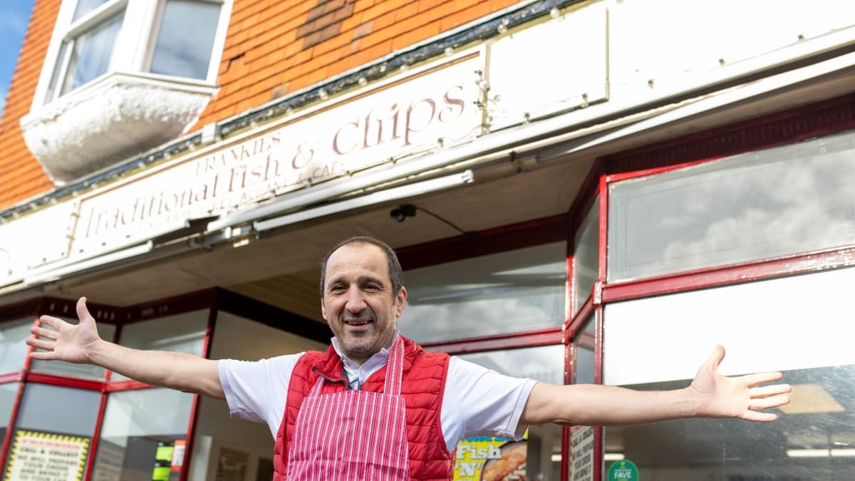 Cod’s gift Hindhead fish and chip shop UK top ten local business